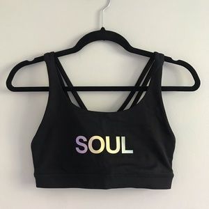 SoulCycle sports bra by Lululemon